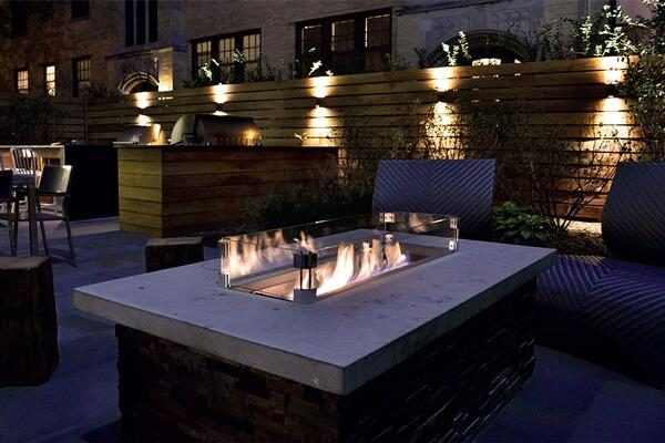 outdoor fire pit